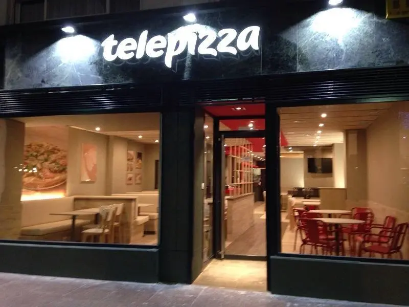 Imagen de archivo de un Telepizza