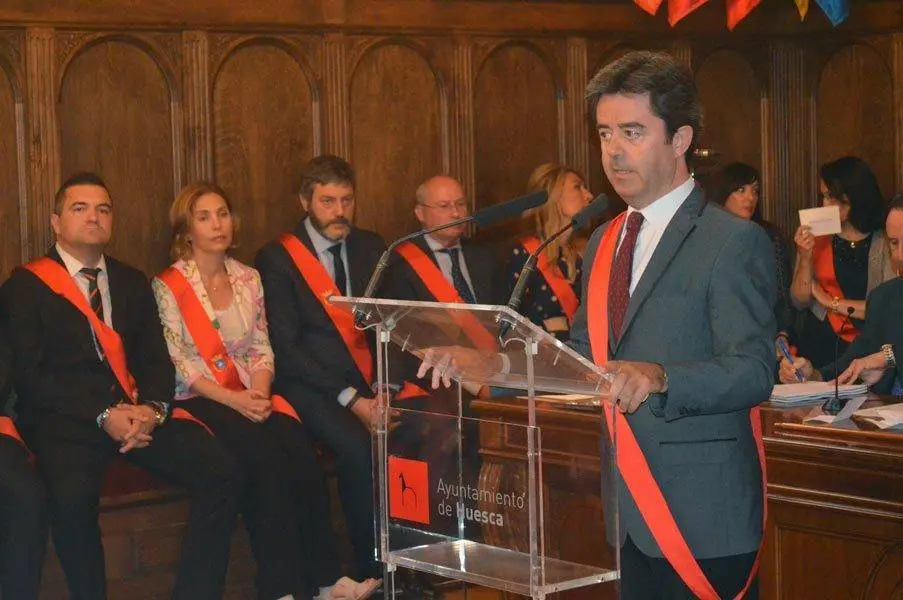 Luis Felipe repetir&aacute; mandato en Huesca los pr&oacute;ximos cuatro a&ntilde;os 
