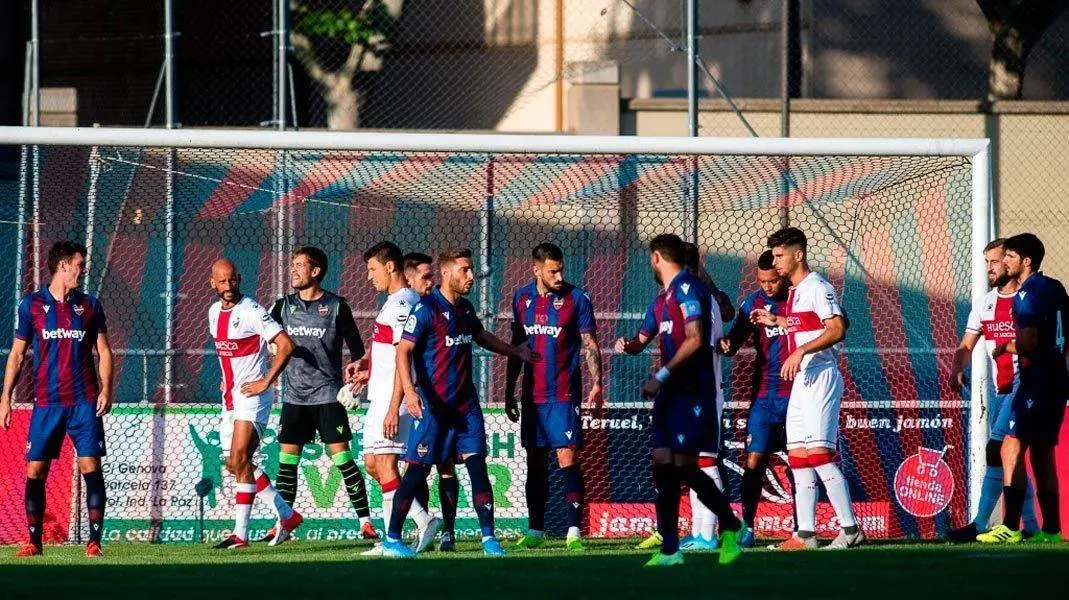 El Huesca volver&aacute; a jugar en el Estadio de Pinilla. Foto de archivo.