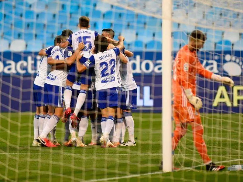 El Real Zaragoza mantiene la fe de ascender en una competici&oacute;n adulterada. Foto: @RealZaragoza