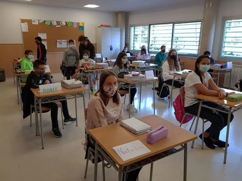 Inicio del curso en el IES Segundo de Chom&oacute;n