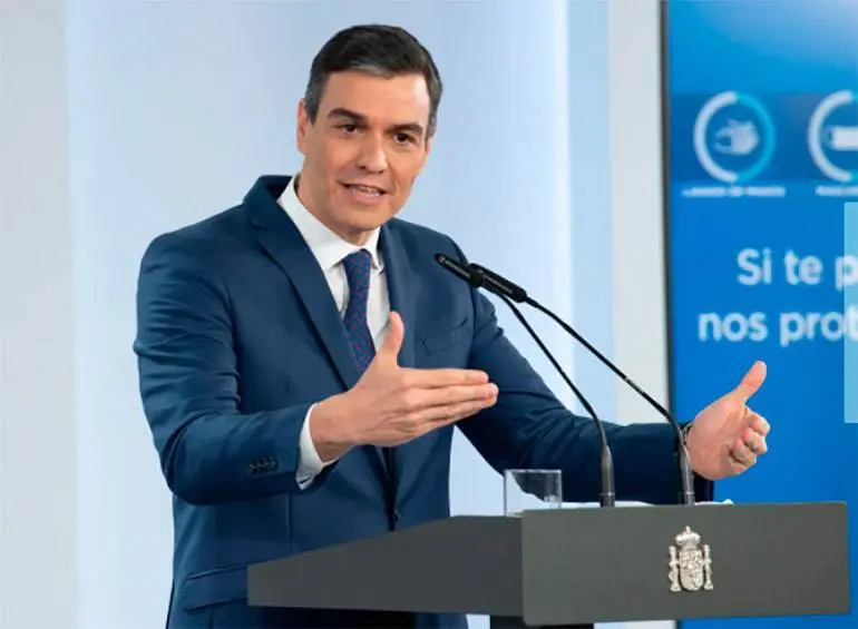 S&aacute;nchez, en una imagen de archivo. Foto: La Moncloa