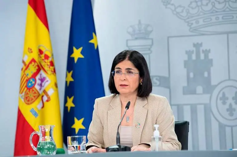 Darias, en una reuni&oacute;n reciente | Foto: Pool Moncloa / Borja Puig de la Bellacasa