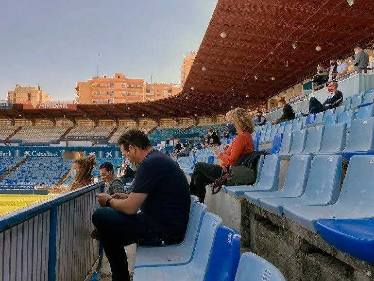 Han pasado 434 d&iacute;as desde que las puertas de Estadio Municipal de La Romareda se abrieron por &uacute;ltima vez a la afici&oacute;n