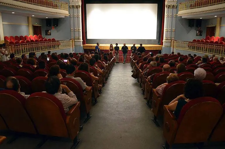 Imagen de la primera sesi&oacute;n del certamen de cortos de la edici&oacute;n de 2019