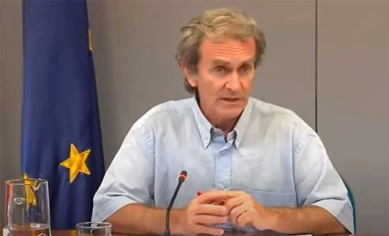 Sim&oacute;n, en la rueda de prensa de este lunes