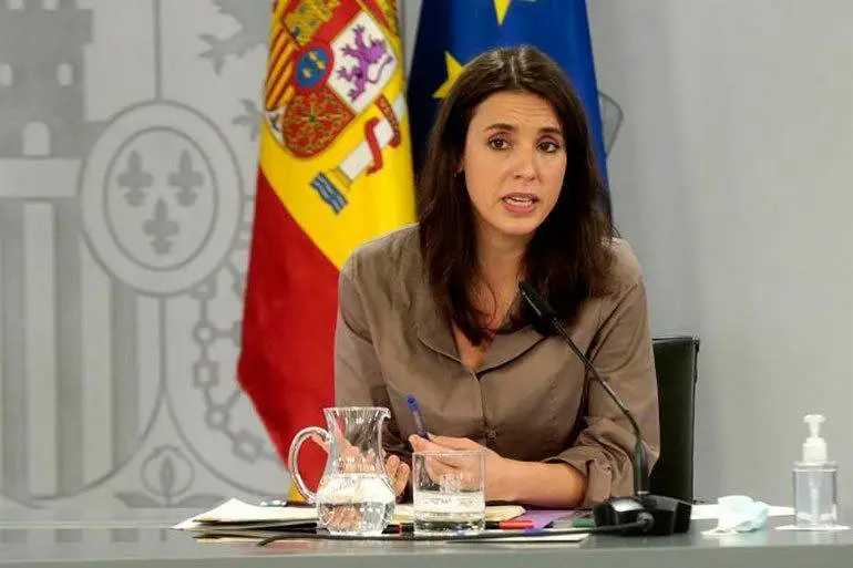 La ministra de Igualdad, Irene Montero | Foto: Pool Moncloa/Jos&eacute; Mar&iacute;a Cuadrado