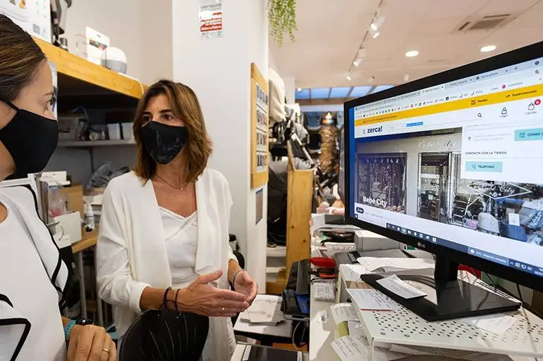 El objetivo es el de alcanzar los 900 comercios digitalizados y adheridos a los cuatro marketplace existentes a nivel local. (Foto Miguel Garc&iacute;a)