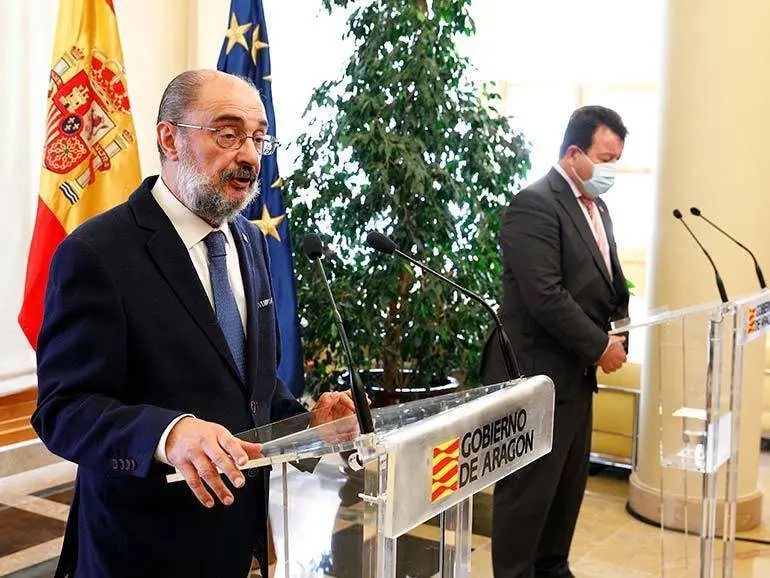 Lamb&aacute;n se ha reunido con responsables de la Federaci&oacute;n Aragonesa de Municipios, Comarcas y Provincias
