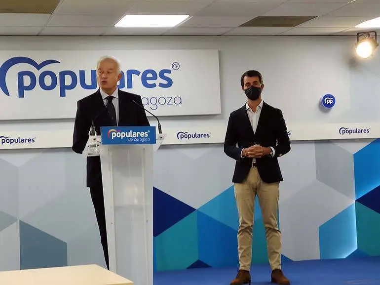Los diputados populares por Zaragoza Eloy Su&aacute;rez y Pedro Navarro han valorado este viernes el reciente Congreso Nacional de su partido
