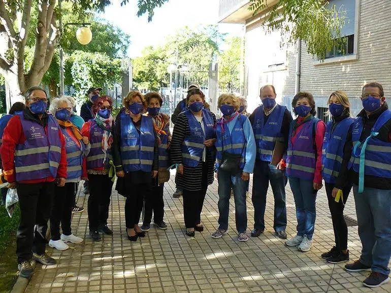 La consejera Broto ha felicitado a los participantes de la Marcha Saludable por "el esfuerzo de los mayores" durante la pandemia