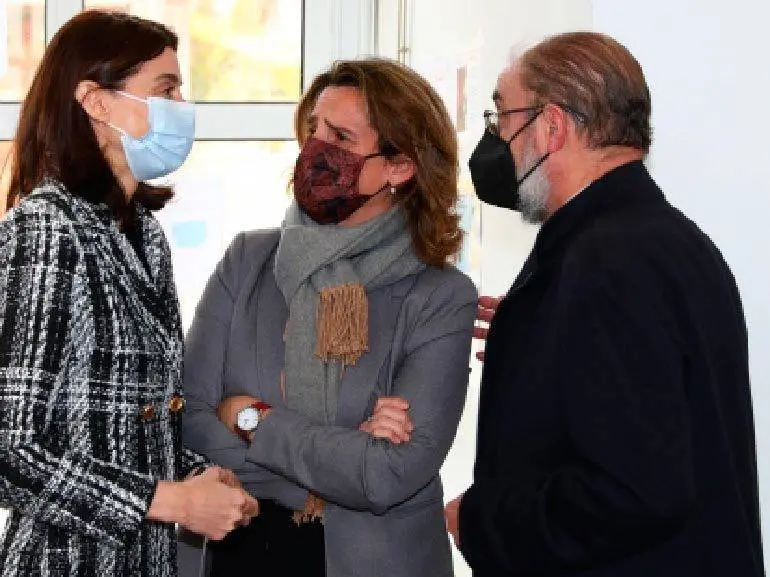 Ribera asegura que "ser&aacute; un inmenso placer poder firmar ese convenio". Foto: DGA