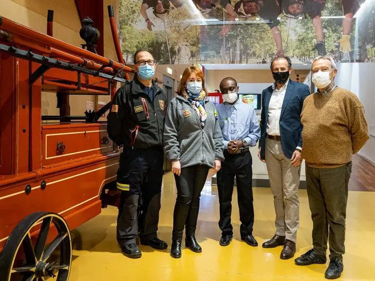Los cuatro empleados se incorporaron en plena Semana de la Prevenci&oacute;n de Zaragoza, cuando el museo registr&oacute; un alta afluencia de p&uacute;blico | Foto: Miguel G. Garc&iacute;a