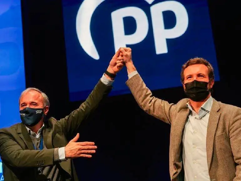 Casado no duda en que Azc&oacute;n &ldquo;est&aacute; distinto, con aplomo de presidente"