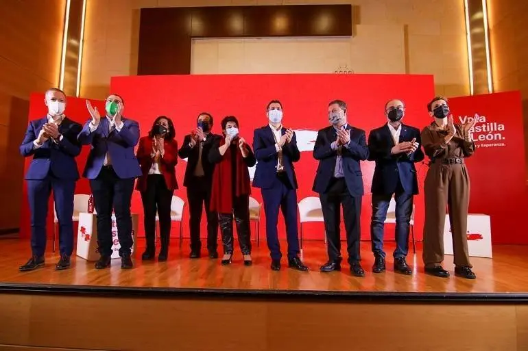 Lamb&aacute;n ha participado en la Convenci&oacute;n de Presidentes Auton&oacute;micos Socialistas de Segovia, en la que ha arropado a Luis Tudanca