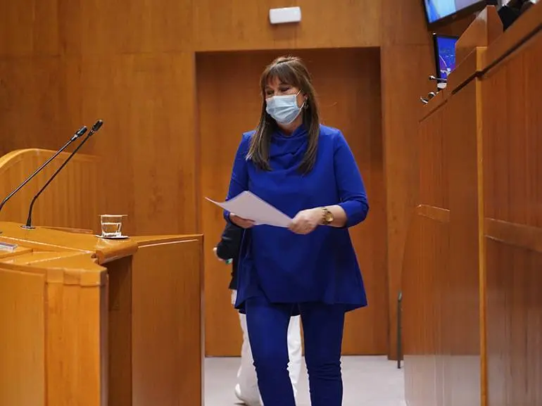 Sira Repoll&eacute;s es consejera de Sanidad de la DGA. Foto: Cortes de Arag&oacute;n 