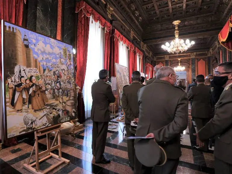 La Intendencia es uno de los Cuerpos m&aacute;s antiguos del Ej&eacute;rcito Espa&ntilde;ol. Foto: Laura Trives