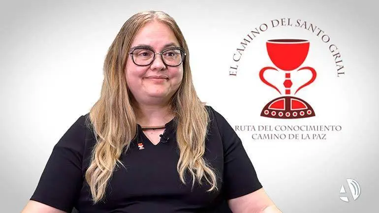 La doctora Ana Maf&eacute; es una de las mayores expertas en el Santo Grial y en su historia