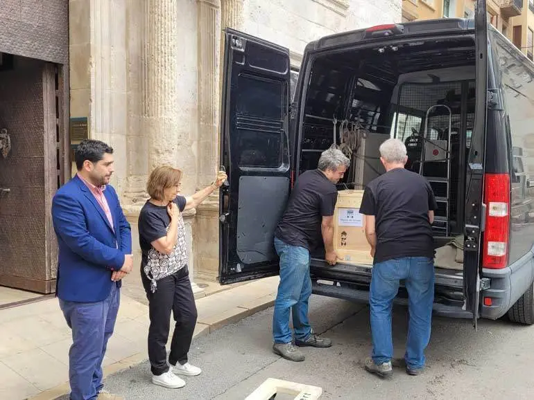 Ma&ntilde;ana por la ma&ntilde;ana se realizar&aacute; el desembalaje y comenzar&aacute; a analizarse