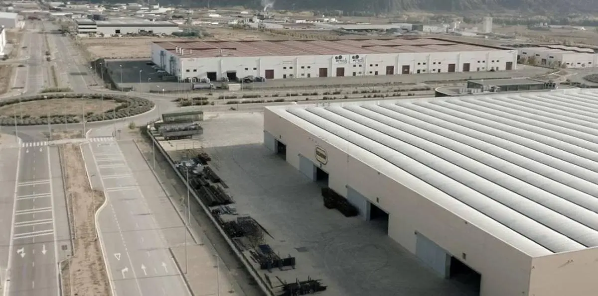 terminal ferroviaria de  la plataforma log&iacute;stica de Platea en Teruel