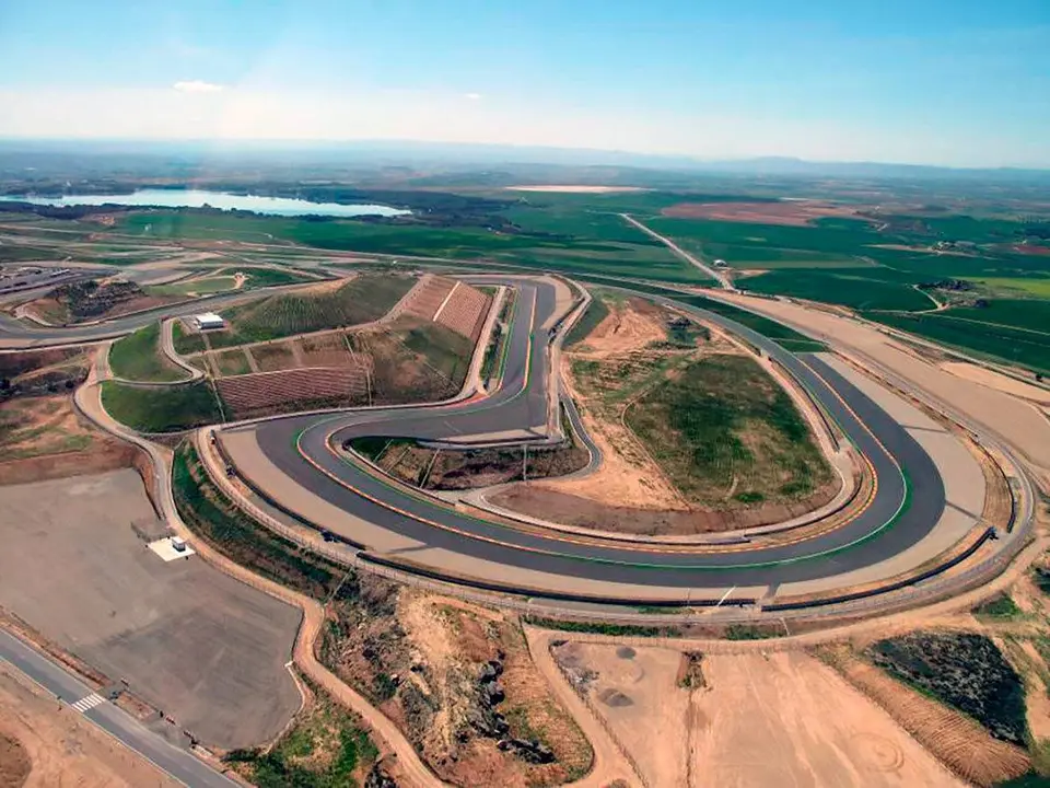 Circuito de Motorland desde el aire