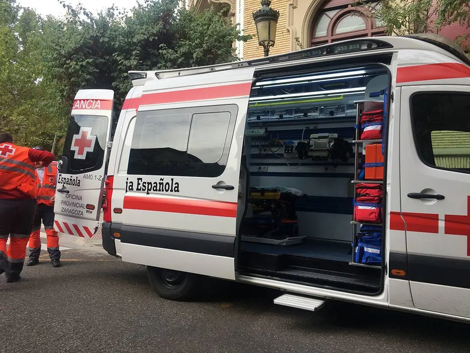 Voluntarios de la Cruz Roja