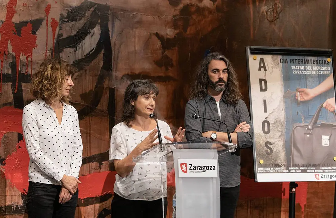 Presentaci&oacute;n de la obra "Adi&oacute;s" en el Teatro Principal