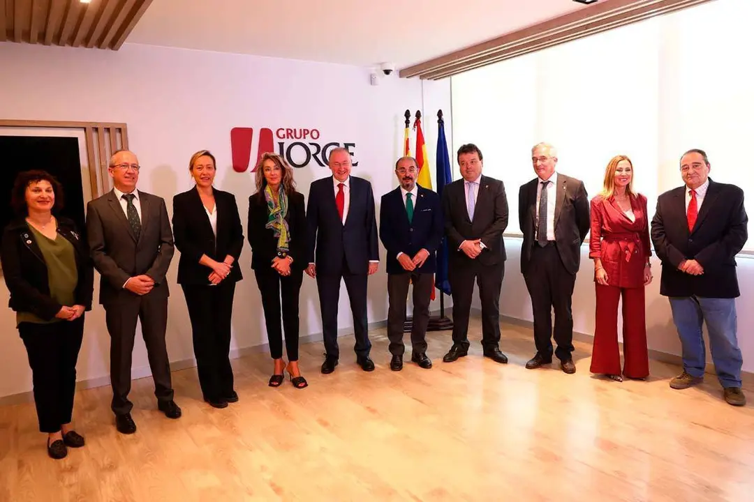 El anuncio ha tenido lugar este lunes | Foto: Gobierno de Arag&oacute;n