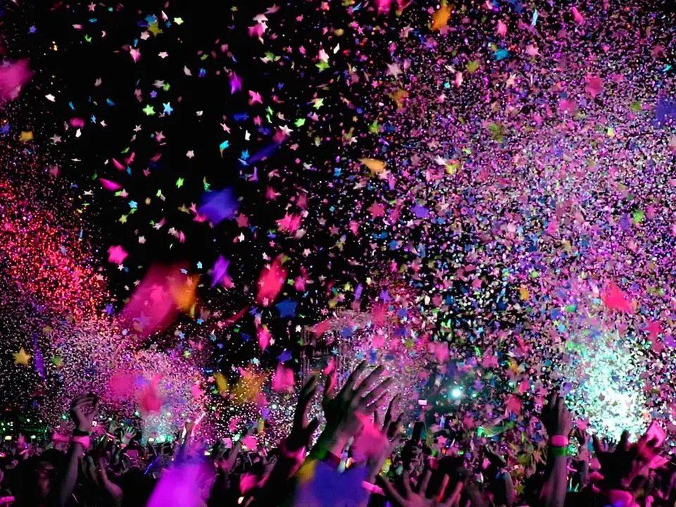 imagen de una noche de fiesta