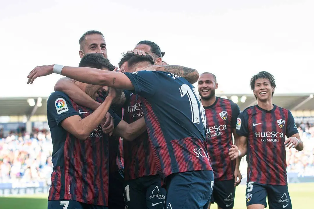 Carrillo fue el autor del &uacute;nico gol contra Las Palmas | Foto: SD Huesca