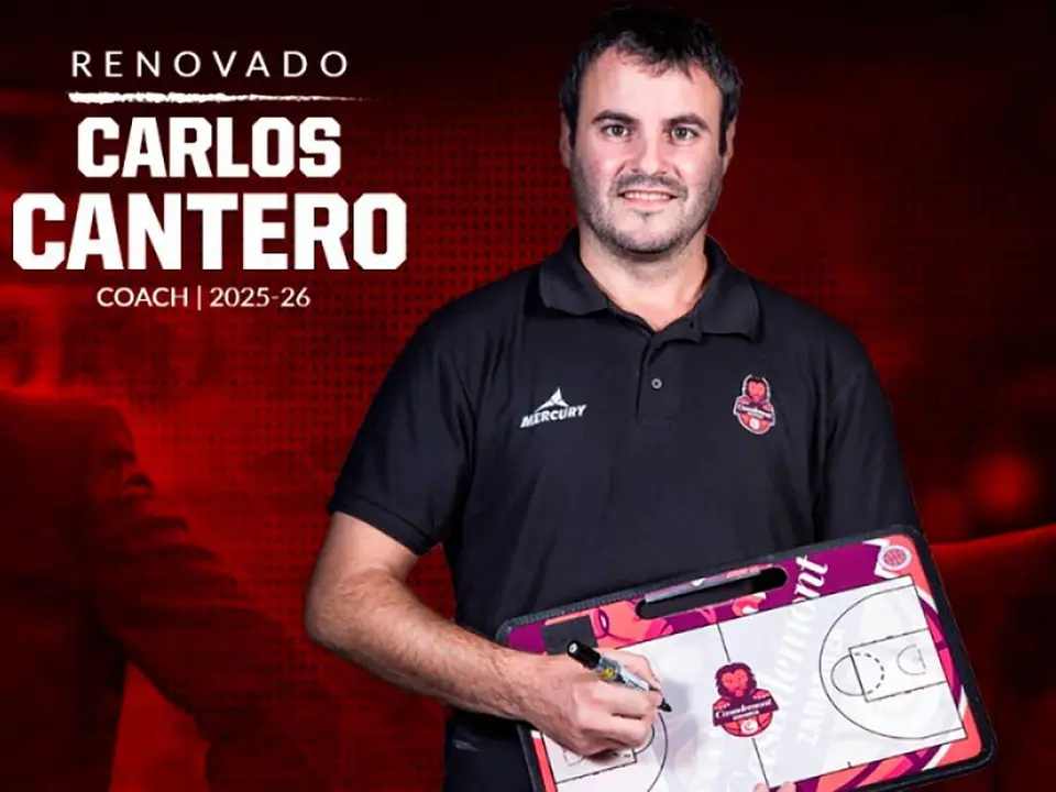 Cantero con la pizarra