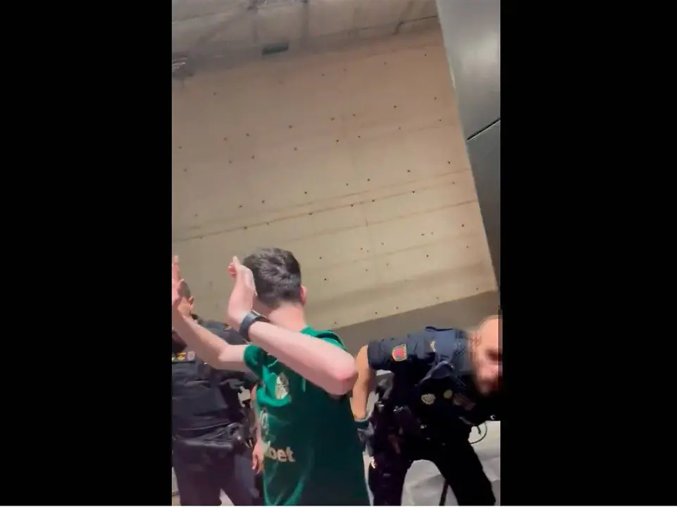 Fueron los propios trabajadores del tren los que pidieron la intervenci&oacute;n de la Polic&iacute;a Nacional a su paso por Zaragoza