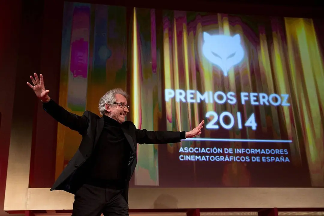 Jos&eacute; Sacrist&aacute;n en los premios Feroz 2014