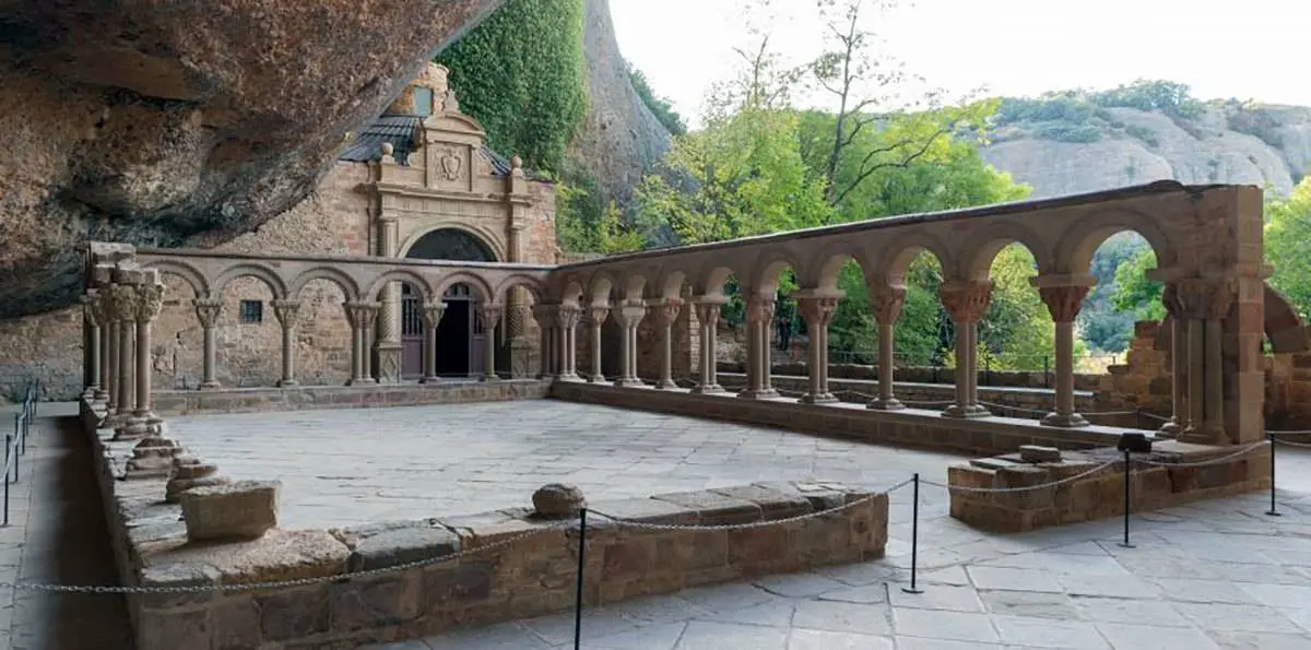 Monasterio de San Juan de la Pe&ntilde;a.