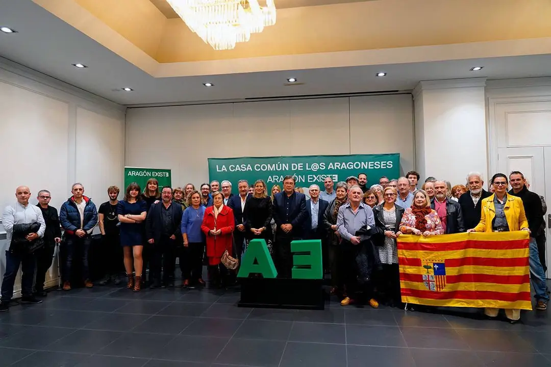 Arag&oacute;n Existe en la presentaci&oacute;n de su proyecto pol&iacute;tico