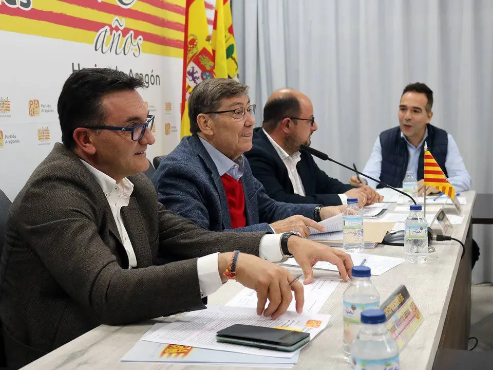 Aliaga ha presidido la Ejecutiva del PAR de este lunes