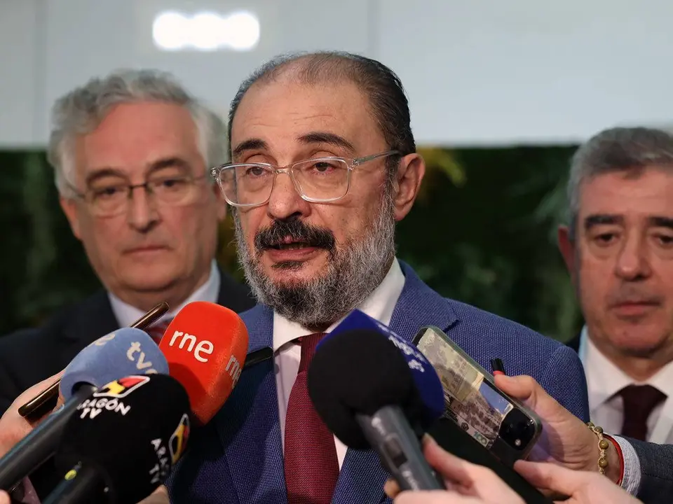 Lamb&aacute;n ha calificado de &ldquo;parodia pol&iacute;tica&rdquo; el acto de Azc&oacute;n frente al Pignatelli para rechazar la reforma del delito de sedici&oacute;n. Foto: Laura Trives
