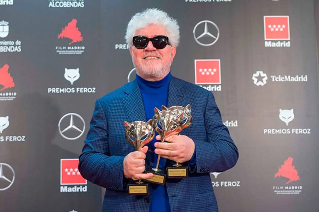 Pedro Almod&oacute;var en los Premios Feroz