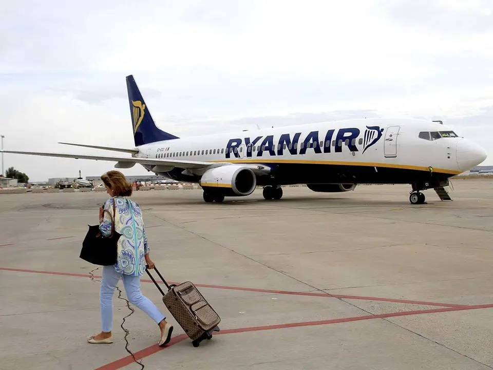 Avi&oacute;n de Ryanair