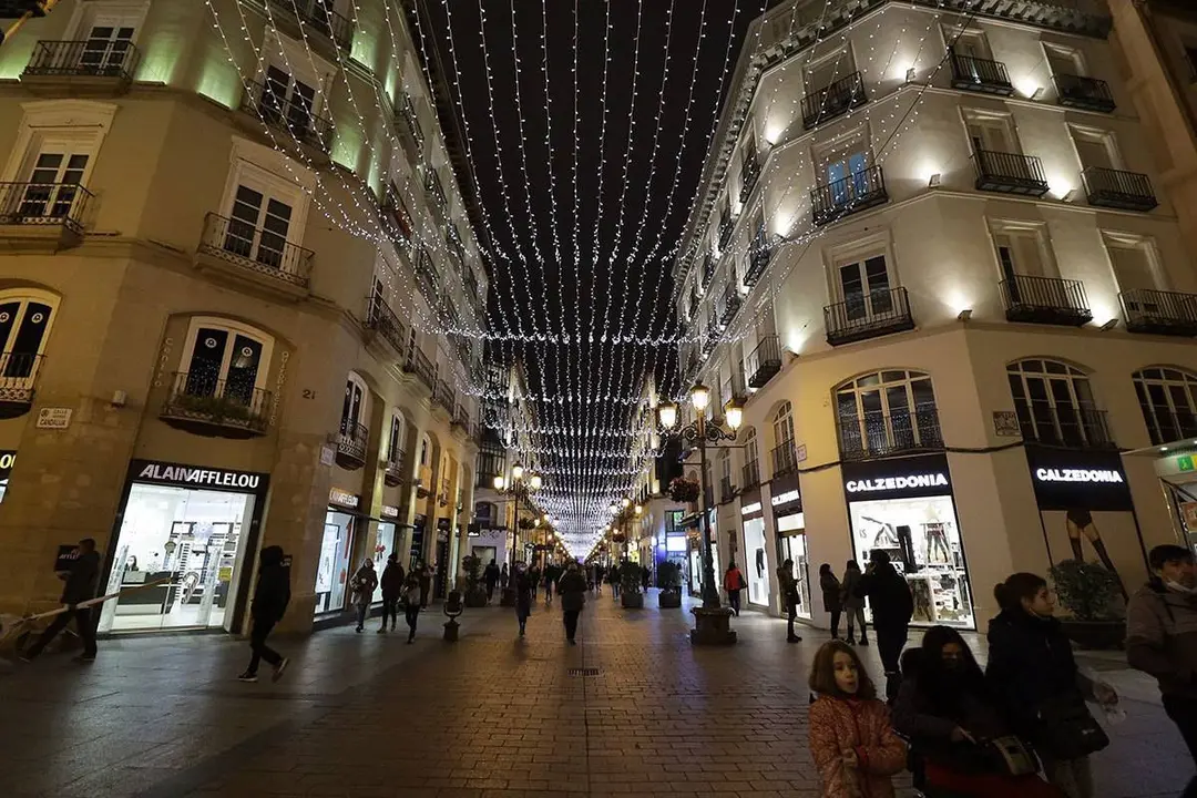 Luces de Navidad en Zaragoza