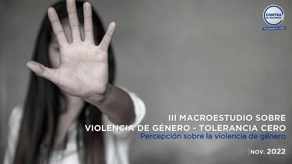 Portada del III Macroestudio de Violencia de G&eacute;nero "Tolerancia Cero"