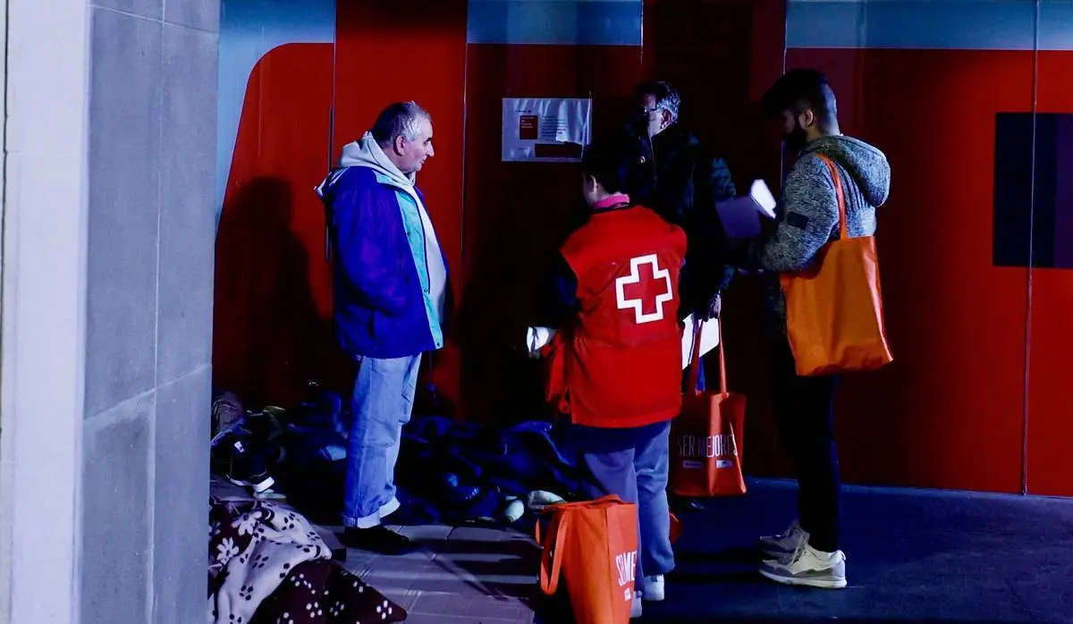 Personas sin hogar en Zaragoza