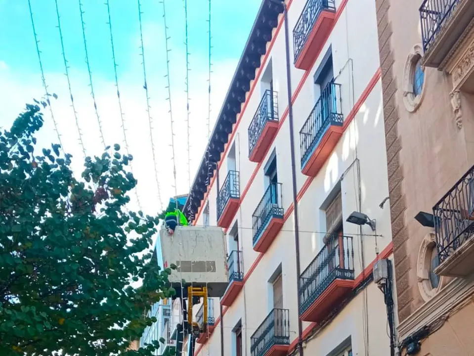 Luces de Navidad Huesca
