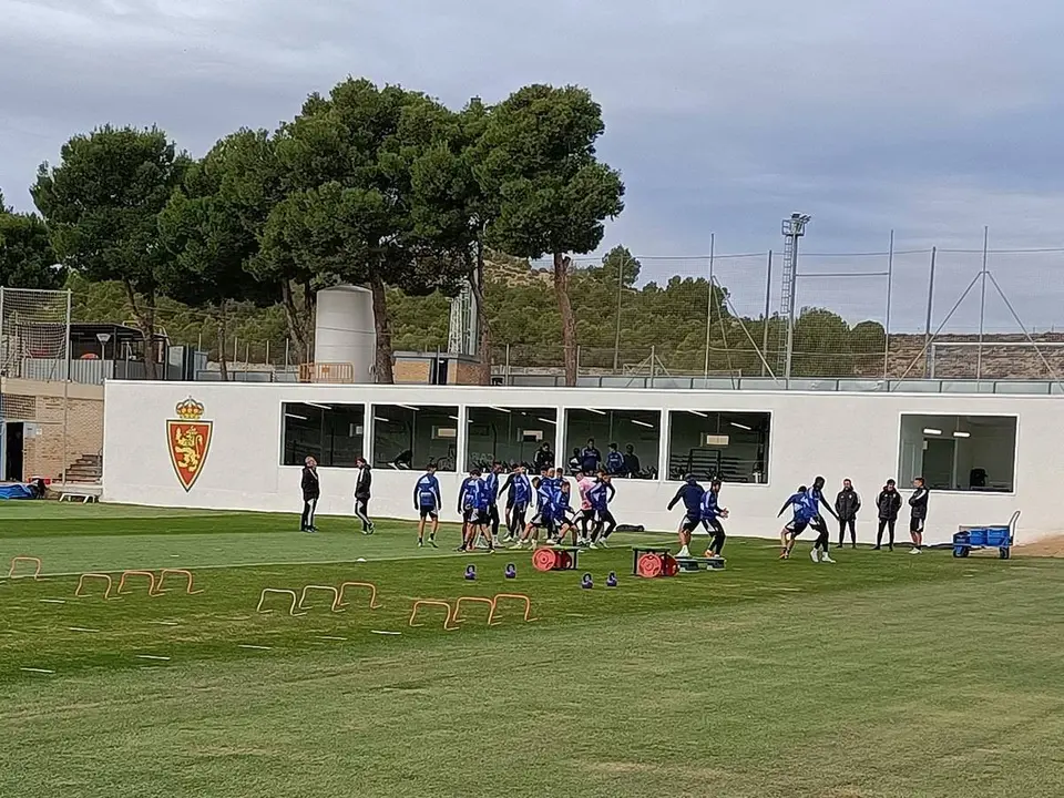 Entrenamiento en la Ciudad Deportiva