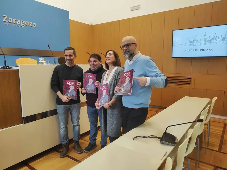 presentaci&oacute;n c&oacute;mic "Goya al borde de la cordura"