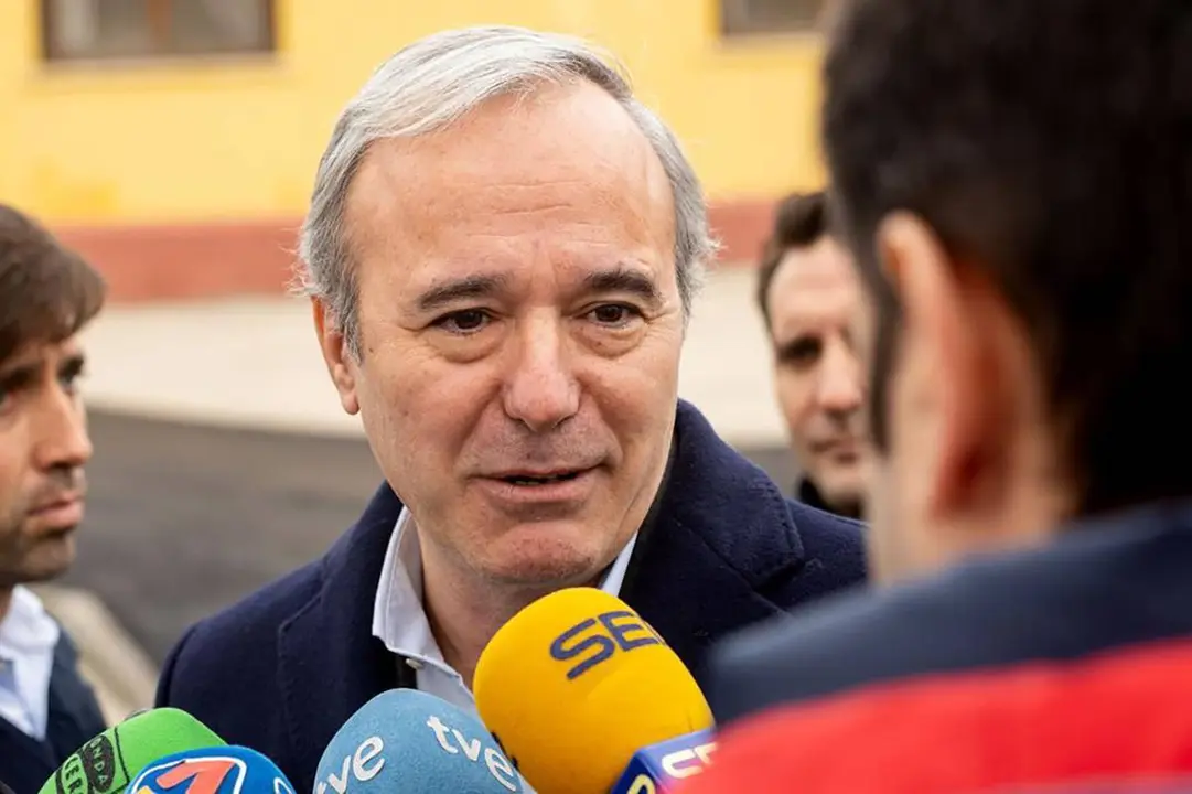 Jorge Azc&oacute;n, alcalde de Zaragoza