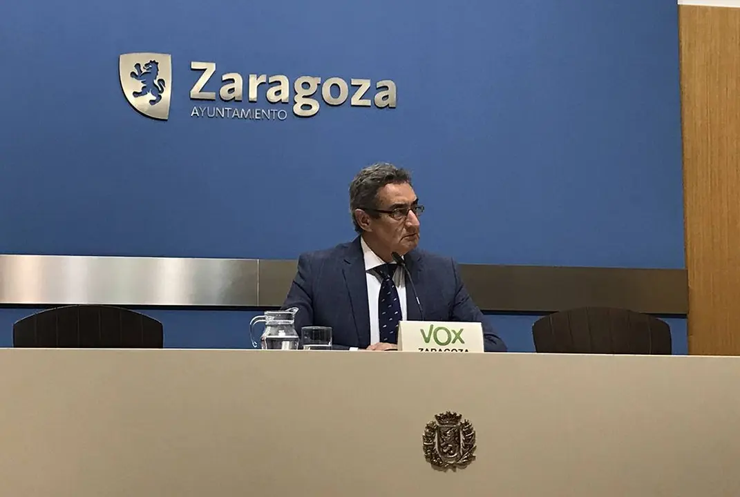 Julio Calvo, portavoz de Vox