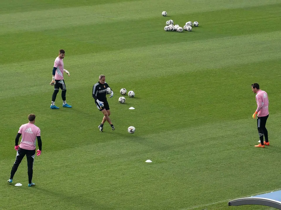 Entrenamiento Real Zaragoza