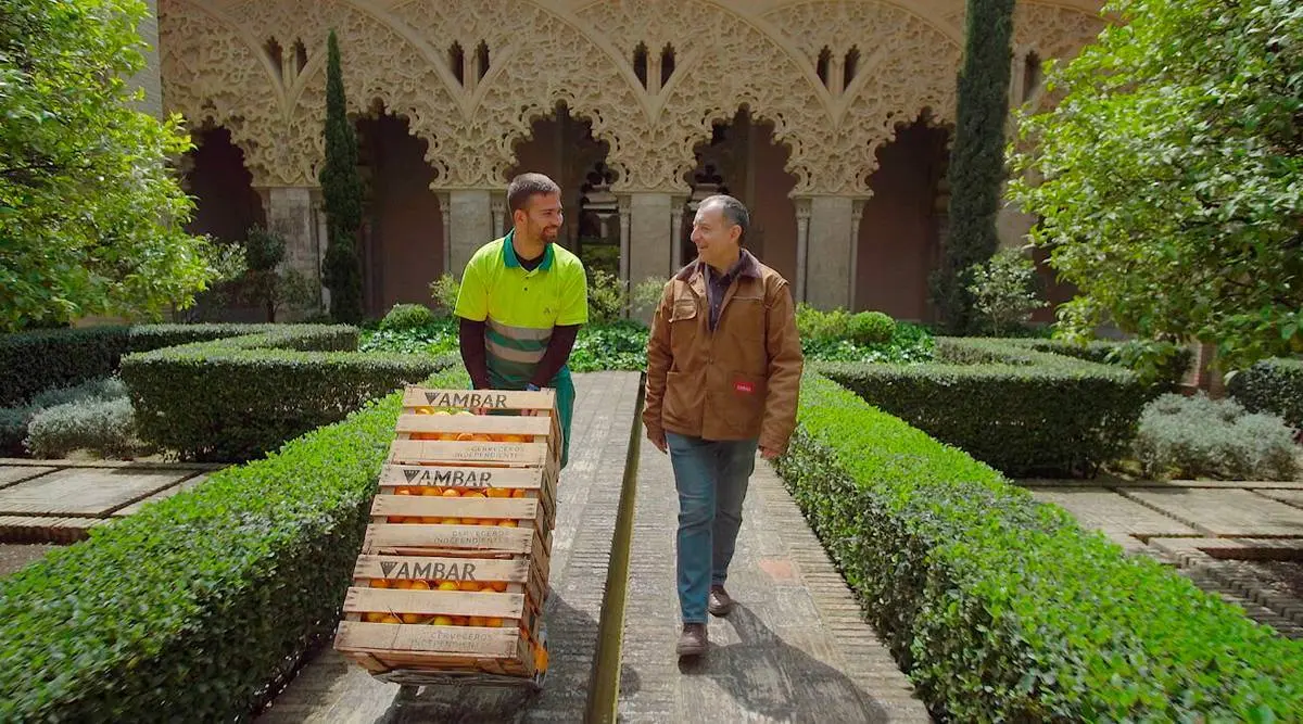 cervezas &aacute;mbar ambiciosa en el Palacio de la Aljafer&iacute;a