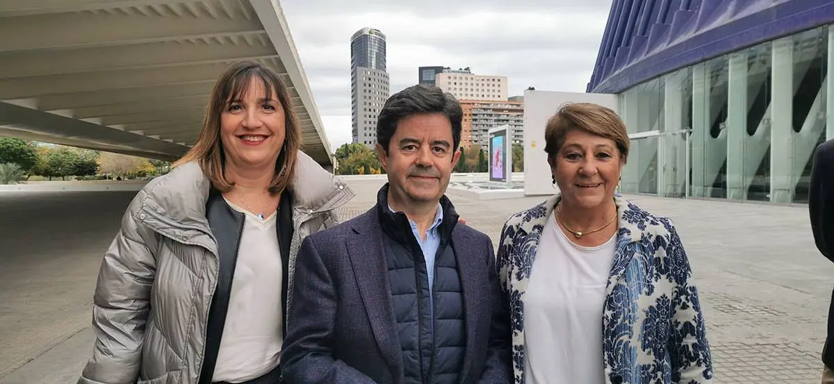 Lola Ranera, Luis Felipe y Rosa L&oacute;pez Juder&iacute;as